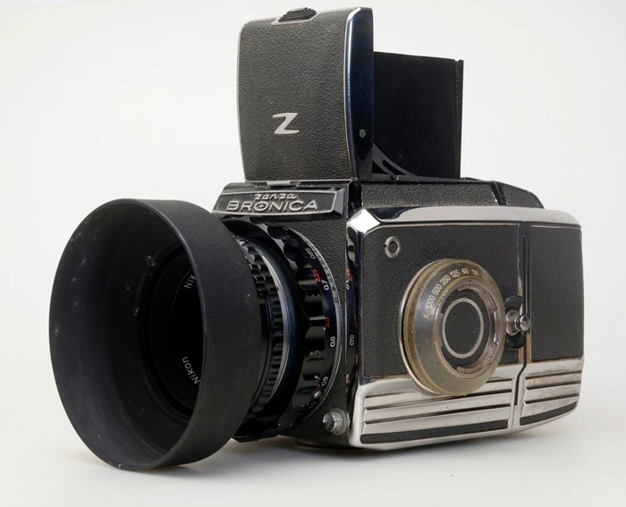オンライン超特価  6×6判一眼レフカメラ S2 ゼンザブロニカ フィルムカメラ