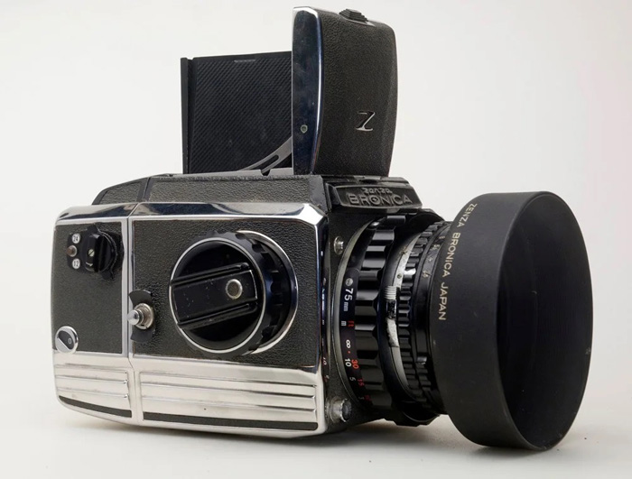 オンライン超特価  6×6判一眼レフカメラ S2 ゼンザブロニカ フィルムカメラ